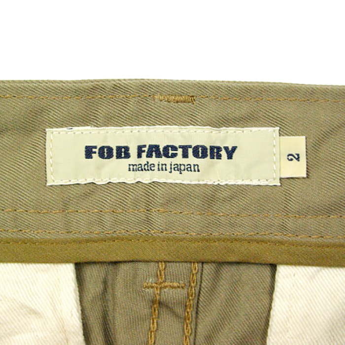 FOB FACTORY FUSION TROUSERS SLIM TAPERED F0444